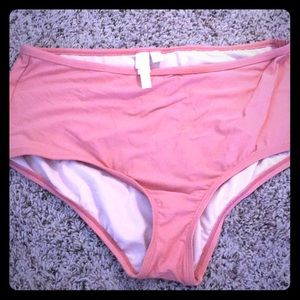 Lauren Conrad High Waist Swim Bottoms